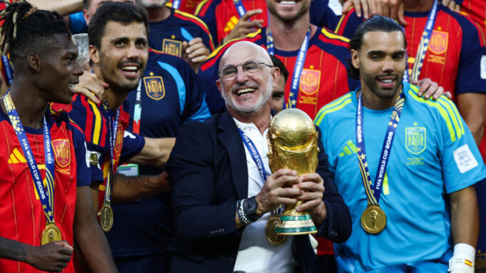 Spain coach De la Fuente De la Fuente