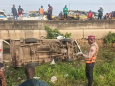 Three dead, 10 injured in Ogun expressway crash
