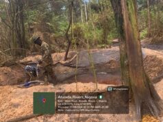 Navy uncovers illegal refining site in Rivers, recovers 119,850 litres of crude oil Navy