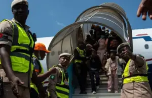 Xenophobia: 105 Nigerians return home from South Africa