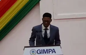 Ghanaian lawmaker collapses while delivering speech