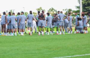 Super Eagles begin AFCON qualifying preparations with 23 players in camp