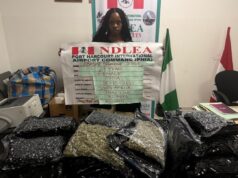 NDLEA nabs South African lady, recovers drugs at Rivers, Lagos airports NDLEA