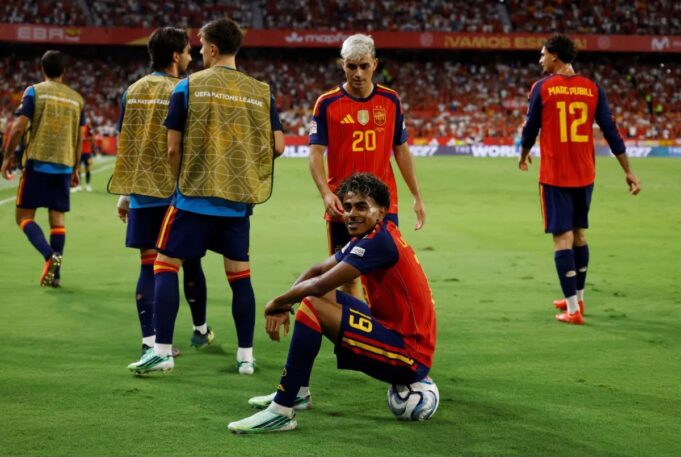 Spain vs Czech Republic in Nations League Spain