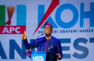 Lagos 2027: Hamzat unveils manifesto, makes 100 pledges