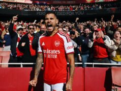 EPL: Arsenal come from behind to beat Leeds at Emirates Arsenal