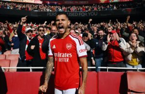 EPL: Arsenal come from behind to beat Leeds at Emirates Arsenal