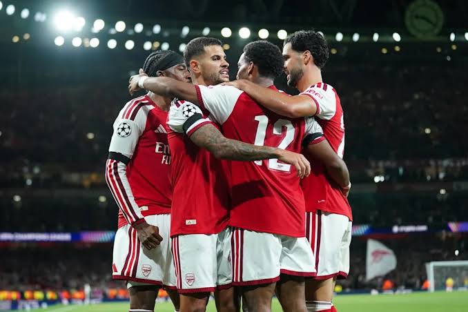 Arsenal vs Lille in UCL