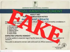 INEC debunks fake governorship candidates’ list in six states