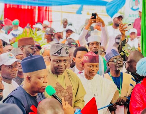 Shettima inaugurates Tinubu campaign office, says North’s support is not a blank cheque