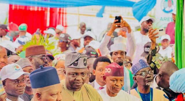 Shettima inaugurates Tinubu campaign office, says North’s support is not a blank cheque