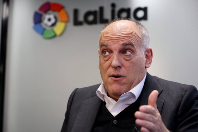 La Liga President Javier Tebas speaks to Reuters about Vinicius Jr and racism President
