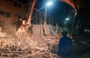 One dies, many trapped in Lagos building collapse Lagos