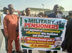 ‘We are being short-changed’: Military veterans protest pension underpayment