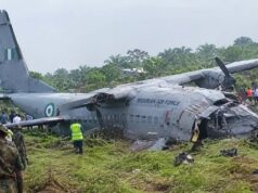 FG confirms military aircraft crash in Ondo, says 25 passengers, 7 crew members on board NAF, Aircraft