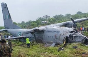NAF begins search, rescue operation in Ondo aircraft crash NAF, Aircraft