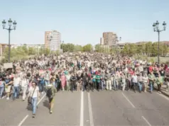 250,000 march across France as student protests over schools escalate