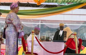 Oyebanji sworn in for second term amid heavy security in Ekiti Oyebanji
