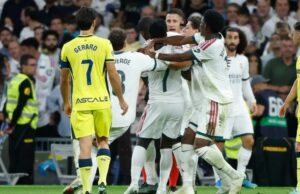 Real Madrid beat Villarreal as Vinicius bags red card for pulling player’s hair Villarreal