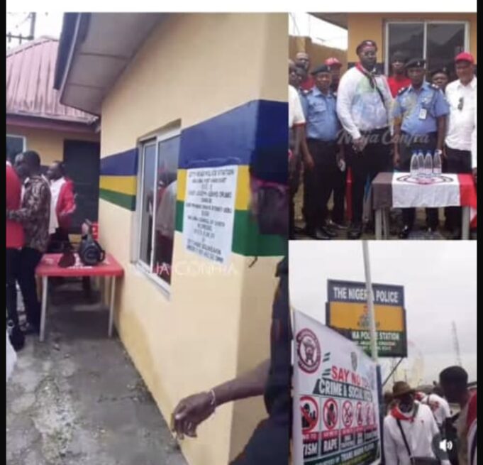 Rivers police station renovated by cultists Rivers