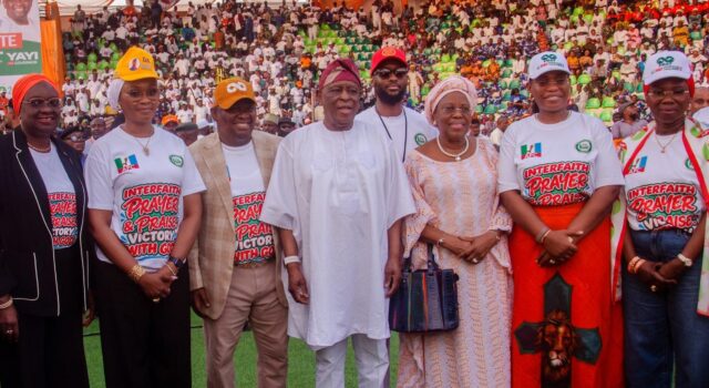 2027: Adeola confident of APC victory as Ogun party holds interfaith prayers