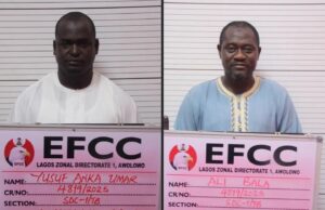 EFCC arraigns two over £110,000 theft, N500m money laundering
