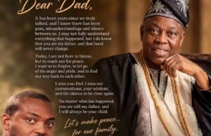 After 40 years apart, Fatai Okoya begs billionaire father for forgiveness