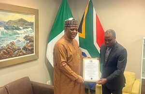 Fani-Kayode assumes duties as Nigeria’s envoy to South Africa