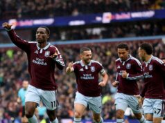 Jackson nets brace as Aston Villa end Man City’s unbeaten Premier League run Villa