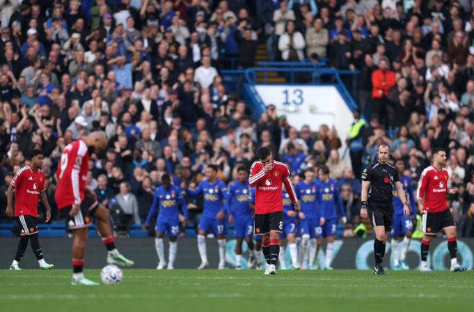 Chelsea vs Manchester United in EPL Chelsea