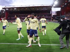 Madueke fires Arsenal to victory over Nottingham Forest in Premier League Arsenal