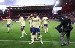 Madueke fires Arsenal to victory over Nottingham Forest in Premier League Arsenal