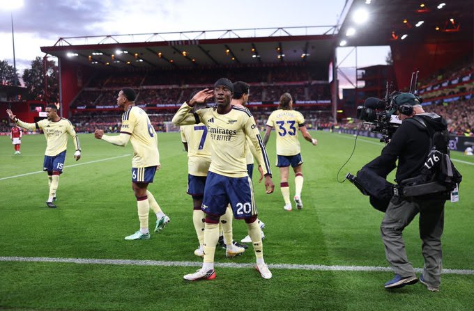 Madueke fires Arsenal to victory over Nottingham Forest in Premier League Arsenal